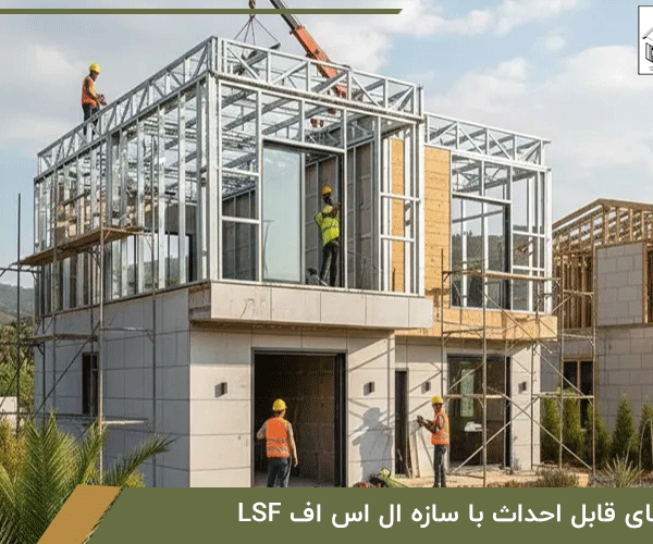 ساختمانهای قابل احداث با سازه ال اس اف LSF