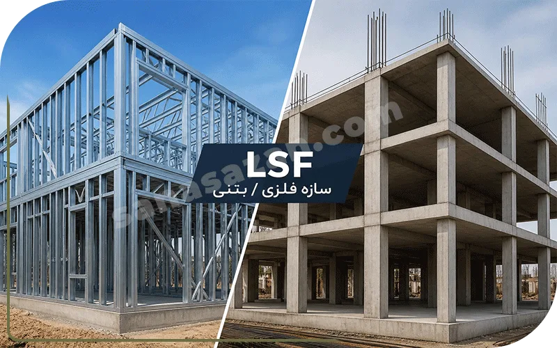 آیا LSF از اسکلت فلزی و بتنی عمر بیشتری دارد؟